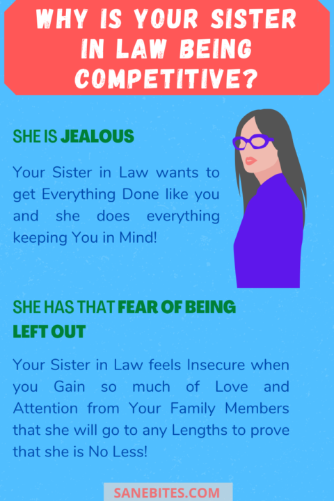 25 Warning Signs of a Competitive Sister in Law!